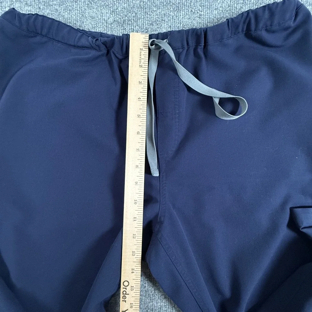 FIGS Technical Collection Pants Mens Navy XL Scrub Drawstring Medical Workwear